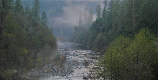 Yuba River Photograph; one of the inspirations for the novel Heart Wood, by Shirley DicKard